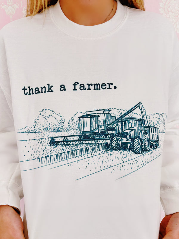 Thank A Farmer Crewneck